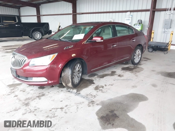 2015 Buick LaCrosse Leather with VIN 1G4GB5G31FF153803, listed as a IAAI auction lot 41814396 with 111,356 mi miles. Bid and sale history available at carsss.com. Image 17.