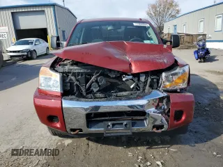 2015 Nissan Titan SL with VIN 1N6AA0EC9FN505189, listed as a Copart auction lot 77302684 with 92,224 mi miles and Salvage Title. Bid and sale history available at carsss.com. Image 5.