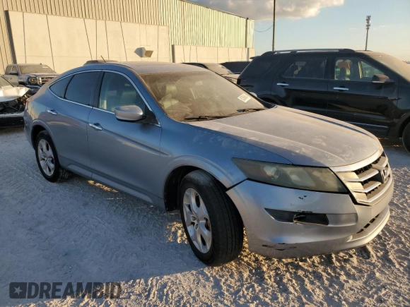 2010 Honda Accord Crosstour EX-L with VIN 5J6TF1H57AL010424, listed as a Copart auction lot 83369434 with 96,847 mi miles and Clean Title. Bid and sale history available at carsss.com. Image 4.