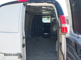 2004 Chevrolet Express Cargo Van with VIN 1GCGG25V441118708, listed as a IAAI auction lot 42144915 with 327,928 mi miles. Bid and sale history available at carsss.com. Image 8.