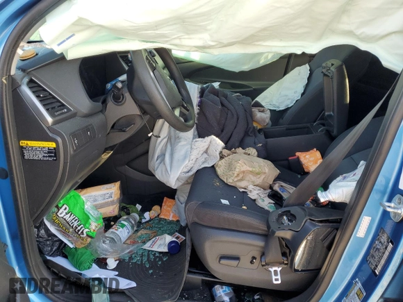 2018 Hyundai Tucson SEL Plus with VIN KM8J33A40JU617550, listed as a Copart auction lot 86579574 with 108,837 mi miles and Salvage Title. Bid and sale history available at carsss.com. Image 7.