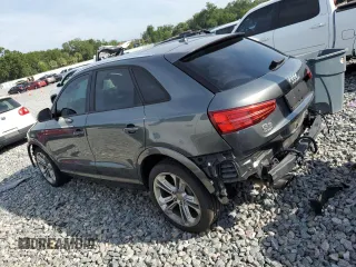2018 Audi Q3 Premium with VIN WA1BCCFS4JR019085, listed as a Copart auction lot 57676375 with 94,743 mi miles and Salvage title. Bid and sale history available at DreamBid. Image 2.
