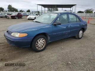 1998 Ford Escort SE with VIN 1FAFP13P6WW252979, listed as a Copart auction lot 55183844 with 217,731 mi miles and Salvage Title. Bid and sale history available at carsss.com. Image 1.