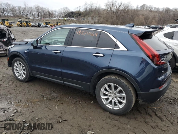 2020 Cadillac XT4 AWD Luxury with VIN 1GYFZBR49LF127035, listed as a Copart auction lot 48824564 with Not Provided miles and . Bid and sale history available at carsss.com. Image 2.