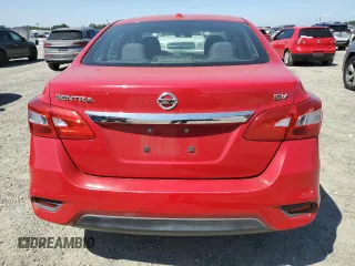 2017 Nissan Sentra SV with VIN 3N1AB7AP6HL696108, listed as a Copart auction lot 55524655 with 135,896 mi miles and Clean Title. Bid and sale history available at carsss.com. Image 6.