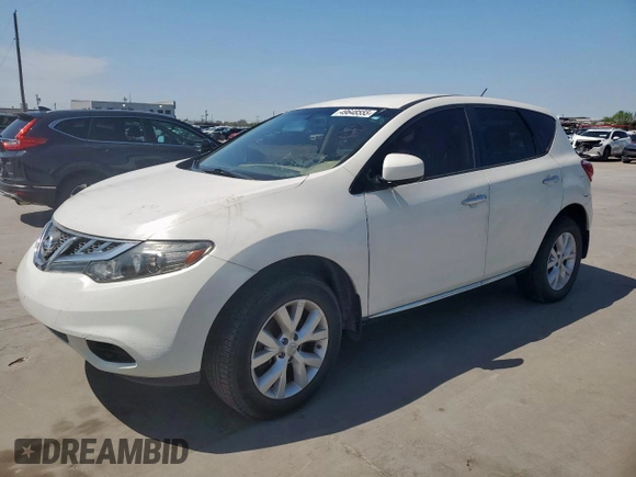 2014 Nissan Murano SL z VIN JN8AZ1MU3EW404271, wystawiony jako Copart lot #49648555 z przebiegiem 118 664 mil mil oraz Czysty tytuł • Clean title. Historia ofert i sprzedaży dostępna na DreamBid. Obrazek 1.