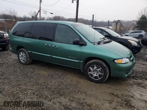 1999 Dodge Caravan SE with VIN 2B4GP44G2XR172827, listed as a Copart auction lot 80656604 with 157,636 mi miles and Salvage Title. Bid and sale history available at carsss.com. Image 4.