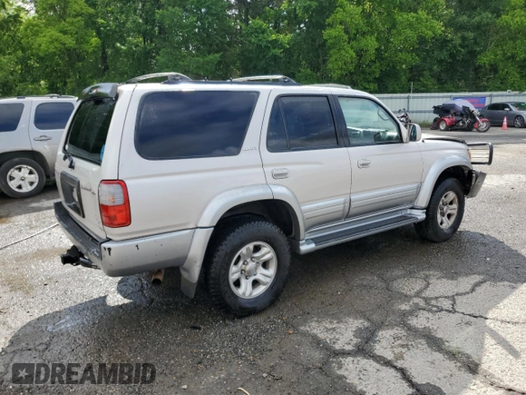 1999 Toyota 4Runner Limited с VIN JT3HN87R1X9020582, выставлен на аукционе Copart как лот 56585235 с пробегом 253 165 миль миль и Списание • Salvage title. История ставок и продаж доступна на DreamBid. Изображение 3.