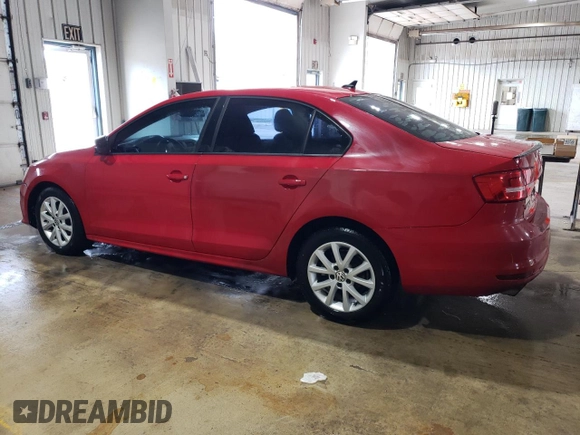 2015 Volkswagen Jetta SE z VIN 3VWD17AJ5FM282881, wystawiony jako Copart lot #57505875 z przebiegiem 125 372 mil mil oraz Szkoda całkowita • Salvage title. Historia ofert i sprzedaży dostępna na DreamBid. Obrazek 2.