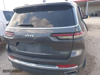 2021 Jeep Grand Cherokee L Overland with VIN 1C4RJJDG9M8160287, listed as a IAAI auction lot 41523034 with 50,142 mi miles. Bid and sale history available at carsss.com. Image 16.