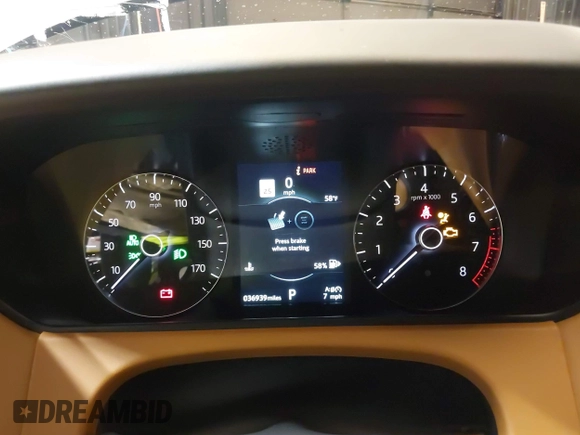 2019 Land Rover Range Rover Velar S with VIN SALYB2EX7KA234138, listed as a IAAI auction lot 41638972 with 36,939 mi miles and . Bid and sale history available at DreamBid. Image 7.
