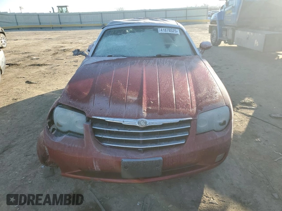 2006 Chrysler Crossfire Limited z VIN 1C3AN65L26X062452, wystawiony jako Copart lot #41878525 z przebiegiem 96 790 mil mil oraz Szkoda całkowita • Salvage title. Historia ofert i sprzedaży dostępna na DreamBid. Obrazek 5.