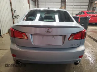 2011 Lexus IS 250 with VIN JTHBF5C25B5151146, listed as a Copart auction lot 82755984 with 168,462 mi miles and Salvage Title. Bid and sale history available at DreamBid. Image 6.