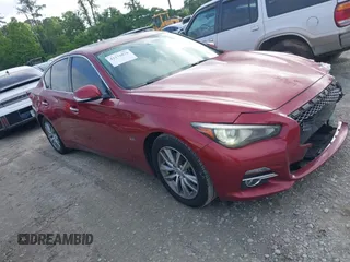 2016 Infiniti Q50 Premium with VIN JN1EV7AP7GM304685, listed as a IAAI auction lot 42274878 with 99,535 mi miles and . Bid and sale history available at DreamBid. Image 1.