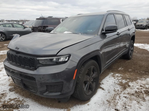 2023 Jeep Grand Cherokee L Altitude X with VIN 1C4RJKAG9P8824795, listed as a Copart auction lot 88400745 with 0 mi miles and Salvage Title. Bid and sale history available at carsss.com. Image 1.