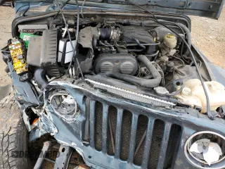 2006 Jeep Wrangler SE with VIN 1J4FA29116P701025, listed as a Copart auction lot 79991754 with 217,178 mi miles and Salvage Title. Bid and sale history available at carsss.com. Image 12.