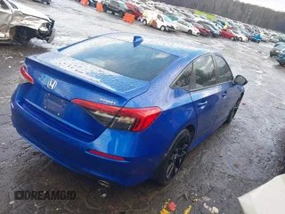 2023 Honda Civic Sedan Sport with VIN 2HGFE2F51PH525165, listed as a IAAI auction lot 41375392 with 77,228 mi miles. Bid and sale history available at carsss.com. Image 4.