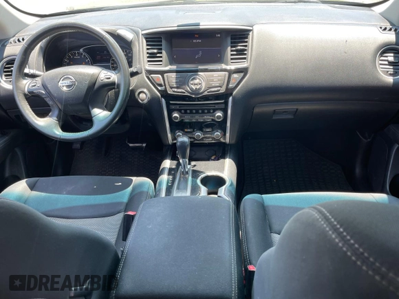 2017 Nissan Pathfinder SV z VIN 5N1DR2MN7HC694474, wystawiony jako Copart lot #59940715 z przebiegiem 136 706 mil mil oraz Czysty tytuł • Clean title. Historia ofert i sprzedaży dostępna na DreamBid. Obrazek 9.
