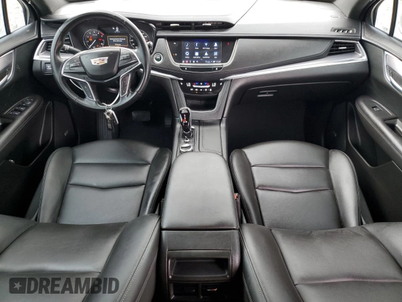 2024 Cadillac XT5 FWD Luxury with VIN 1GYKNAR4XRZ747310, listed as a Copart auction lot 55598585 with 14,371 mi miles and Salvage title. Bid and sale history available at DreamBid. Image 8.