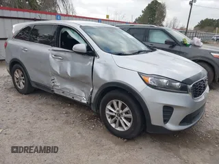 2019 Kia Sorento LX V6 with VIN 5XYPG4A57KG481373, listed as a IAAI auction lot 41794221 with 85,794 mi miles. Bid and sale history available at carsss.com. Image 1.
