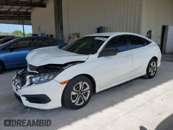 2017 Honda Civic LX z VIN 19XFC2F57HE044404, wystawiony jako Copart lot #58196105 z przebiegiem 117 664 mil mil oraz Szkoda całkowita • Salvage title. Historia ofert i sprzedaży dostępna na DreamBid. Obrazek 1.