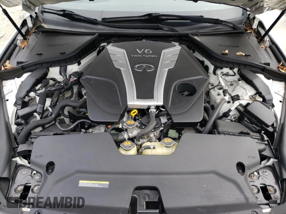 2017 Infiniti Q50 Signature Edition z VIN JN1EV7AR5HM839789, wystawiony jako Copart lot #47394005 z przebiegiem 57 152 mil mil oraz Szkoda całkowita • Salvage title. Historia ofert i sprzedaży dostępna na DreamBid. Obrazek 13.