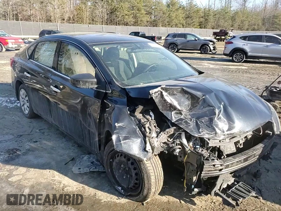 2018 Nissan Sentra S with VIN 3N1AB7AP0JY316849, listed as a Copart auction lot 41911685 with 106,384 mi miles and Salvage Title. Bid and sale history available at carsss.com. Image 11.