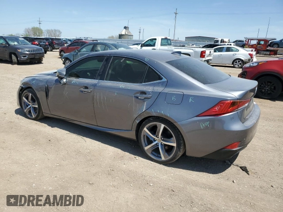 2017 Lexus IS 300 z VIN JTHCM1D29H5020280, wystawiony jako Copart lot #55951085 z przebiegiem 50 503 mil mil oraz Szkody całkowita. Historia ofert i sprzedaży dostępna na DreamBid. Obrazek 2.