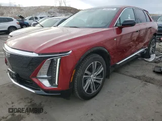 2024 Cadillac LYRIQ Luxury z VIN 1GYKPPRL7RZ108497, wystawiony jako Copart lot #45024425 z przebiegiem 12 586 mil mil oraz Czysty tytuł • Clean title. Historia ofert i sprzedaży dostępna na DreamBid. Obrazek 1.
