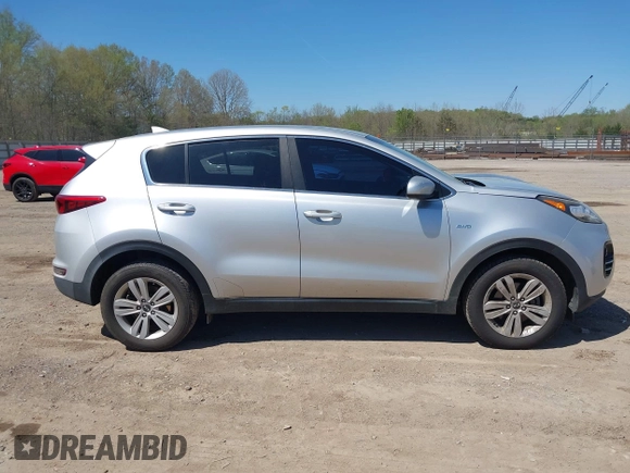 2017 Kia Sportage LX with VIN KNDPMCAC6H7292821, listed as a IAAI auction lot 41986248 with 67,772 mi miles and . Bid and sale history available at carsss.com. Image 13.