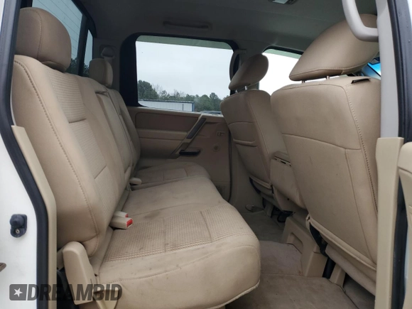 2010 Nissan Titan SE with VIN 1N6BA0EK5AN301767, listed as a Copart auction lot 44746555 with 134,824 mi miles and Salvage Title. Bid and sale history available at DreamBid. Image 10.