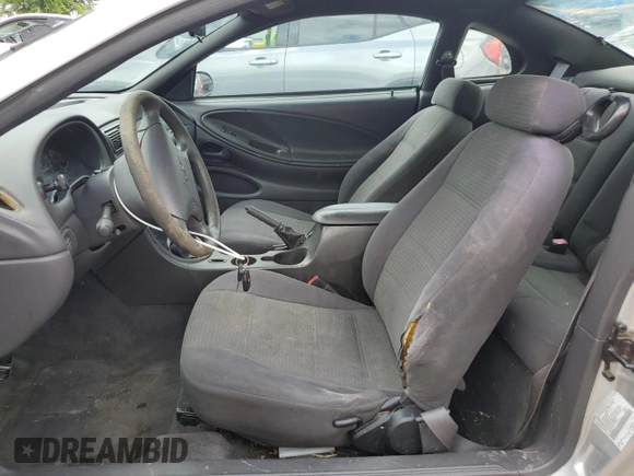 2001 Ford Mustang Standard with VIN 1FAFP40491F135093, listed as a Copart auction lot 59733575 with Not provided miles and Salvage title. Bid and sale history available at DreamBid. Image 7.