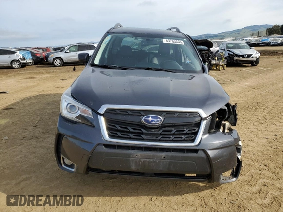 2018 Subaru Forester Touring with VIN JF2SJGWC0JH492548, listed as a Copart auction lot 49763305 with 74,382 mi miles and Salvage Title. Bid and sale history available at carsss.com. Image 5.