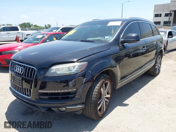 2013 Audi Q7 Premium Plus with VIN WA1LGAFEXDD004132, listed as a IAAI auction lot 42775622 with 129,227 mi miles and . Bid and sale history available at DreamBid. Image 2.