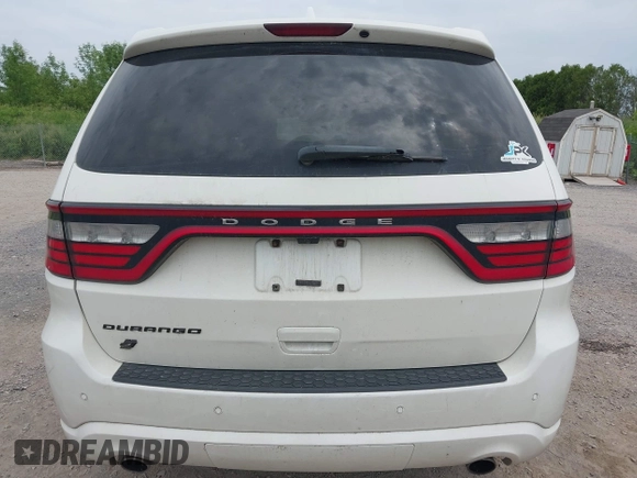 2019 Dodge Durango SXT Plus with VIN 1C4RDJAG0KC848670, listed as a IAAI auction lot 42480194 with 106,260 mi miles and . Bid and sale history available at DreamBid. Image 17.