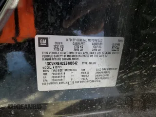 2014 Chevrolet Silverado 1500 LT with VIN 1GCVKREH2EZ400342, listed as a Copart auction lot 43126375 with 160,900 mi miles and Salvage Title. Bid and sale history available at DreamBid. Image 13.