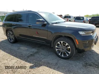 2022 Jeep Grand Cherokee Overland z VIN 1C4RJJDG3N8582038, wystawiony jako Copart lot #51272605 z przebiegiem 58 155 mil mil oraz Szkoda całkowita • Salvage title. Historia ofert i sprzedaży dostępna na DreamBid. Obrazek 4.