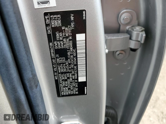 2016 Volvo XC90 T6 Inscription z VIN YV4A22PL4G1034535, wystawiony jako Copart lot #56227225 z przebiegiem 91 877 mil mil oraz Szkoda całkowita • Salvage title. Historia ofert i sprzedaży dostępna na DreamBid. Obrazek 13.