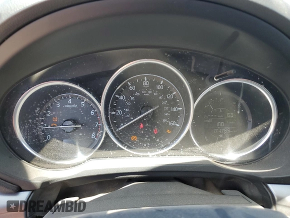 2017 Mazda CX-5 Sport with VIN JM3KFABLXH0172611, listed as a Copart auction lot 51856005 with 171,789 mi miles and Salvage Title. Bid and sale history available at carsss.com. Image 9.