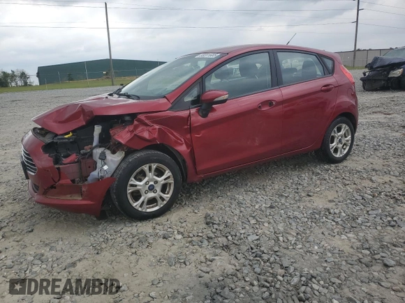 2016 Ford Fiesta SE with VIN 3FADP4EJ7GM136841, listed as a Copart auction lot 53201685 with 181,657 mi miles and Salvage Title. Bid and sale history available at DreamBid. Image 1.