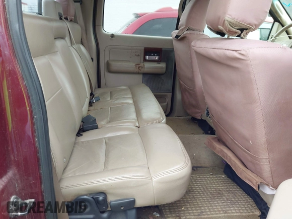 2006 Ford F-150 XLT with VIN 1FTPW14596FA05440, listed as a IAAI auction lot 41874816 with 291,393 mi miles. Bid and sale history available at carsss.com. Image 8.