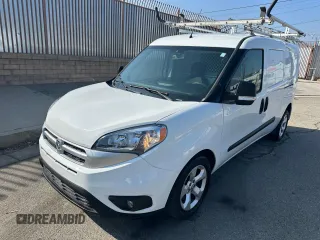 2022 Ram ProMaster City Cargo Tradesman with VIN ZFBHRFAB8N6W22817, listed as a Copart auction lot 66117855 with 34,878 mi miles and Salvage title. Bid and sale history available at DreamBid. Image 2.