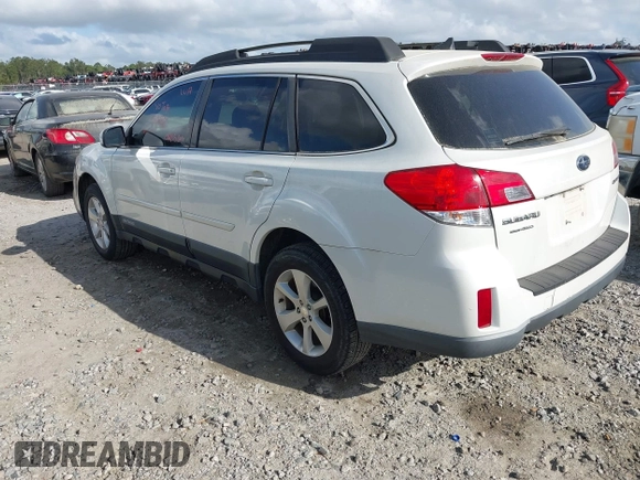 2013 Subaru Outback 2.5i Limited with VIN 4S4BRCKC4D3312698, listed as a IAAI auction lot 41943080 with 161,258 mi miles. Bid and sale history available at carsss.com. Image 3.