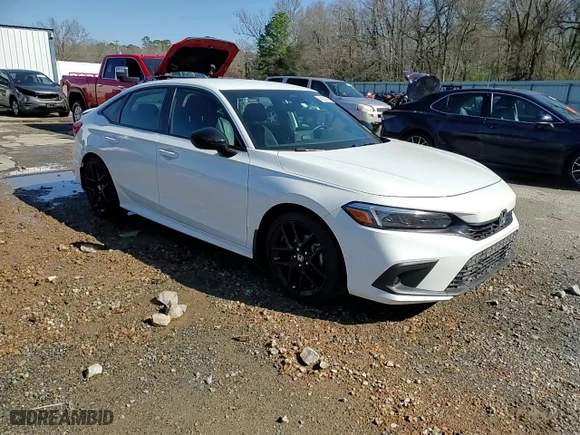 2024 Honda Civic Sedan Sport with VIN 2HGFE2F57RH507191, listed as a Copart auction lot 48290915 with 13,252 mi miles and Non Repairable. Bid and sale history available at carsss.com. Image 13.