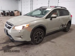 2015 Subaru XV Crosstrek Limited with VIN JF2GPAPC8FH277085, listed as a IAAI auction lot 41938913 with 124,159 mi miles. Bid and sale history available at carsss.com. Image 2.