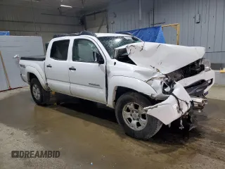 2015 Toyota Tacoma with VIN 3TMLU4EN6FM194097, listed as a Copart auction lot 56628025 with Not provided miles and Salvage title. Bid and sale history available at DreamBid. Image 4.