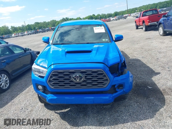 2021 Toyota Tacoma SR z VIN 3TMCZ5AN8MM374398, wystawiony jako IAAI lot #42297138 z przebiegiem 87 205 mil mil oraz . Historia ofert i sprzedaży dostępna na DreamBid. Obrazek 12.