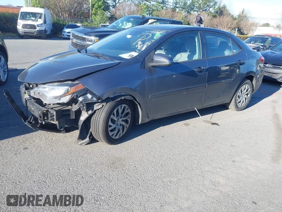 2019 Toyota Corolla L with VIN 2T1BURHE8KC152313, listed as a IAAI auction lot 41875483 with 110,697 mi miles. Bid and sale history available at carsss.com. Image 2.