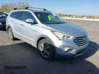 2016 Hyundai Santa Fe SE with VIN KM8SM4HF4GU161172, listed as a IAAI auction lot 41990403 with 98,810 mi miles. Bid and sale history available at carsss.com. Image 1.