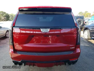 2023 Cadillac Escalade AWD V-Series with VIN 1GYS4HK97PR405294, listed as a Copart auction lot 73850244 with 11,922 mi miles and Salvage Title. Bid and sale history available at carsss.com. Image 6.